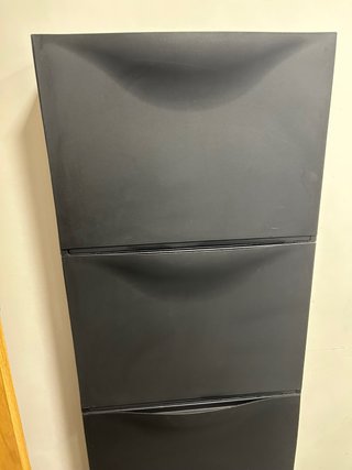 Zapatero Trones Ikea Negro