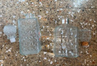 Botellas decorativas vintage