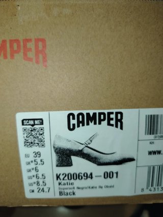 Zapatos Camper Mujer Talla 39 Negros