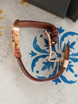 Reloj GC Cuarzo Marrón y Dorado