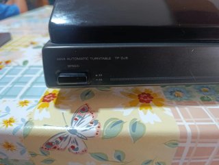 Tocadiscos Sanyo TP DJ5 Negro