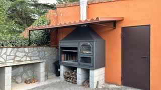 Barbacoa paelleros hierros