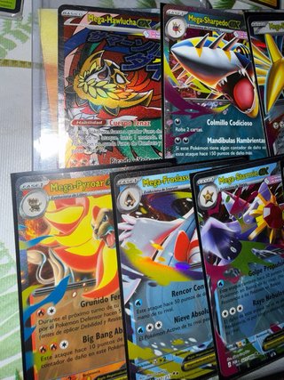 Lote de cartas pokemon mega Ex 🇪🇸