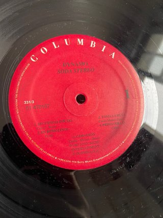 Soda Stereo Dynamo Vinilo LP Colombia