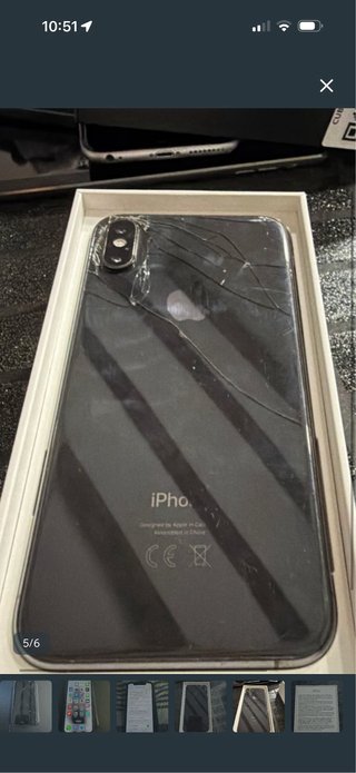 iPhone XS 256 GB Space Gray pantalla