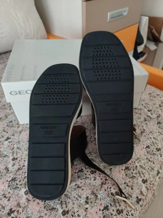 Sandalias Geox Piel Negras Talla 36