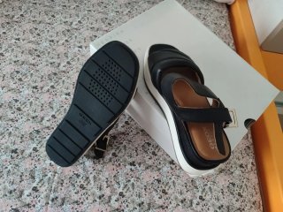Sandalias Geox Piel Negras Talla 36