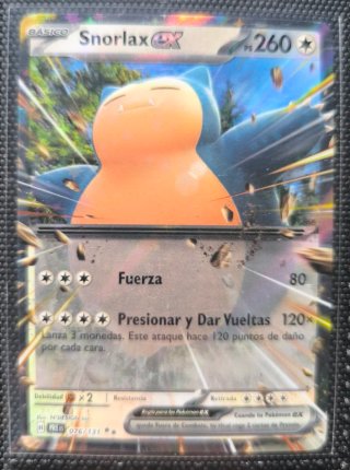 Snorlax EX 076/131 PRE