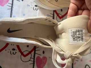 Zapatillas Nike de lona beige