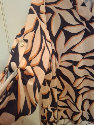Conjunto pantalón y blusa estampado