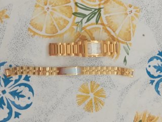 Reloj Jaguar Dorado