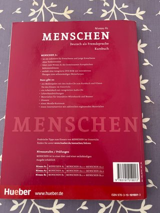 Menschen : Deutsch als Fremdsprache. A1.1 : Kur...