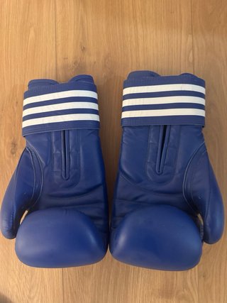 Guantes Boxeo Adidas Azul