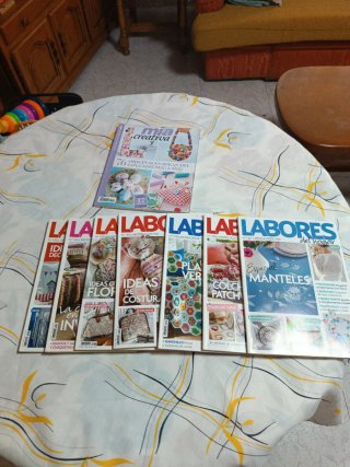 Lote 8 Revistas Labores Hogar