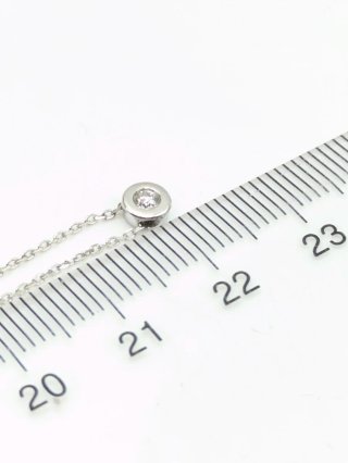 Cadena y colgante oro 18k con diamante