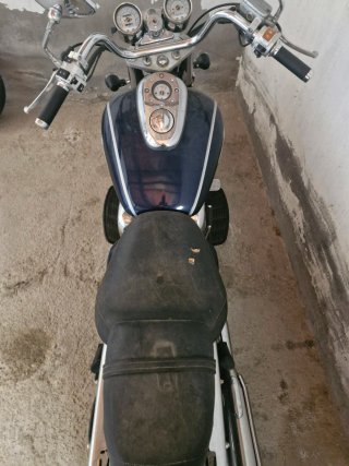 Moto Daelim Daystar 125cc Cruiser Azul