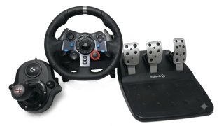 Volante Logitech G29 modificado con Palanca