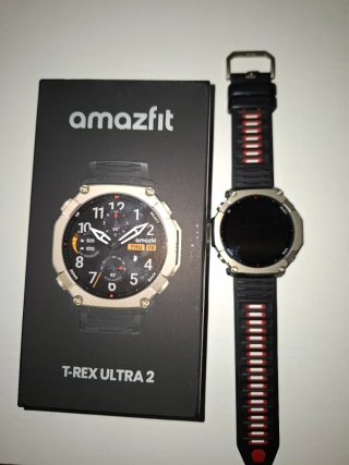 Amazfit T-Rex 2 Smartwatch Negro/Plata
