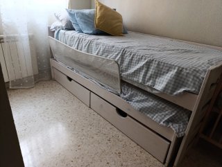 Cama nido con cajones