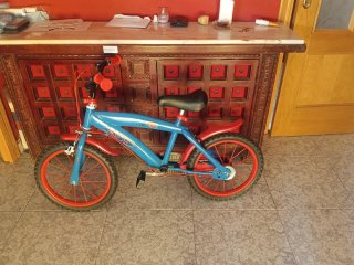 2 Bicicletas Infantiles Azul y Roja