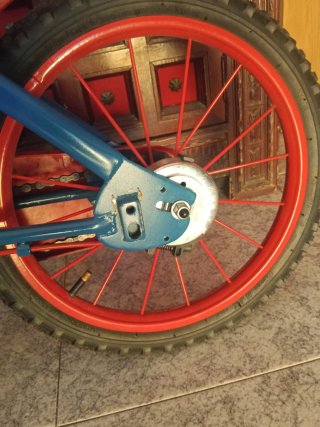 2 Bicicletas Infantiles Azul y Roja