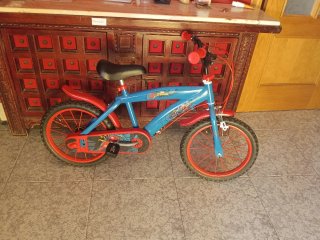 2 Bicicletas Infantiles Azul y Roja