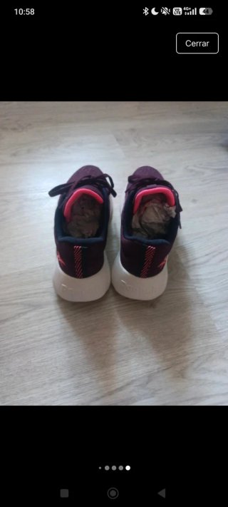 Tenis Reebok Morado y Rosa