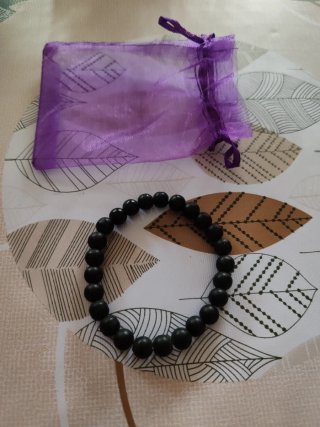 Pulsera de Onix Natural Negra
