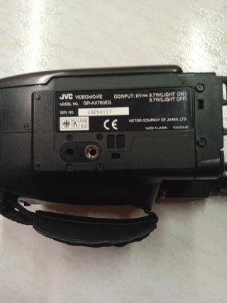 Videocámara JVC Compact VHS Negra