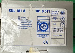 Programador Analógico Carril DIN SUL 181 d