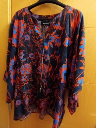 Blusa Desigual floral M/38