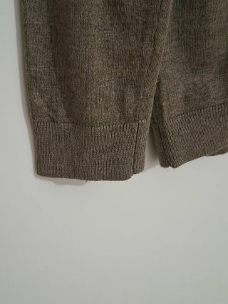 Cardigan Zara uomo misto cotone beige