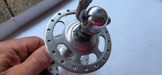 Cubo Campagnolo 36 furos, falange alta.