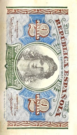 Lote Billetes Originales Banco de España.