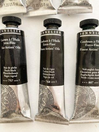 18 colori ad olio Sennelier Extra-Fine 40ml