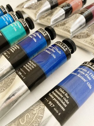 18 colori ad olio Sennelier Extra-Fine 40ml