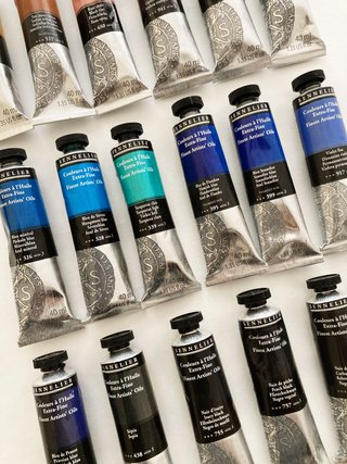 18 colori ad olio Sennelier Extra-Fine 40ml