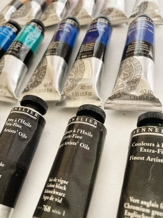 18 colori ad olio Sennelier Extra-Fine 40ml