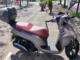 Moto Scooter Symphony ST Gris/Rojo