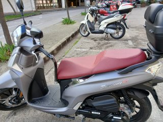 Moto Scooter Symphony ST Gris/Rojo