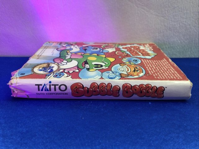 SOLO CAJA NINTENDO NES BUBBLE BOBBLE PAL