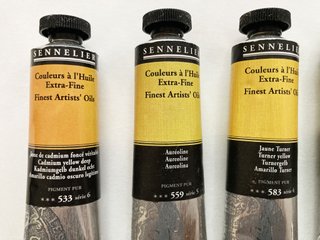18 colori ad olio Sennelier Extra-Fine 40ml