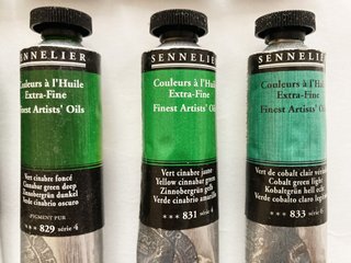 18 colori ad olio Sennelier Extra-Fine 40ml