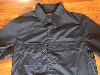 Camicia nera uomo manica corta