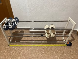 Zapatero Extensible Metálico y Madera