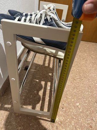 Zapatero Extensible Metálico y Madera