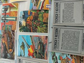 30 Cromos Técnicas y Acción Ediciones Este