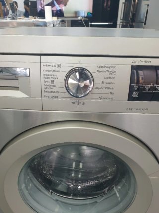 Nevera y lavadora Bosch con garantía