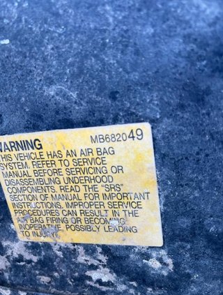 384027 capot mr241920 mitsubishi montero sport k90