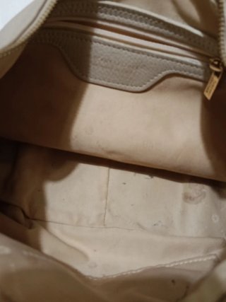 Borsa tracolla Tuscany Leather beige oro